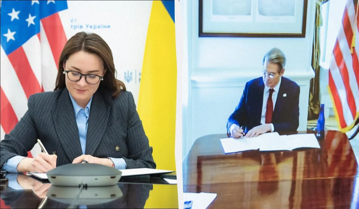 Minerals Agreement: Ukraine and the United States Sign Memorandum ...